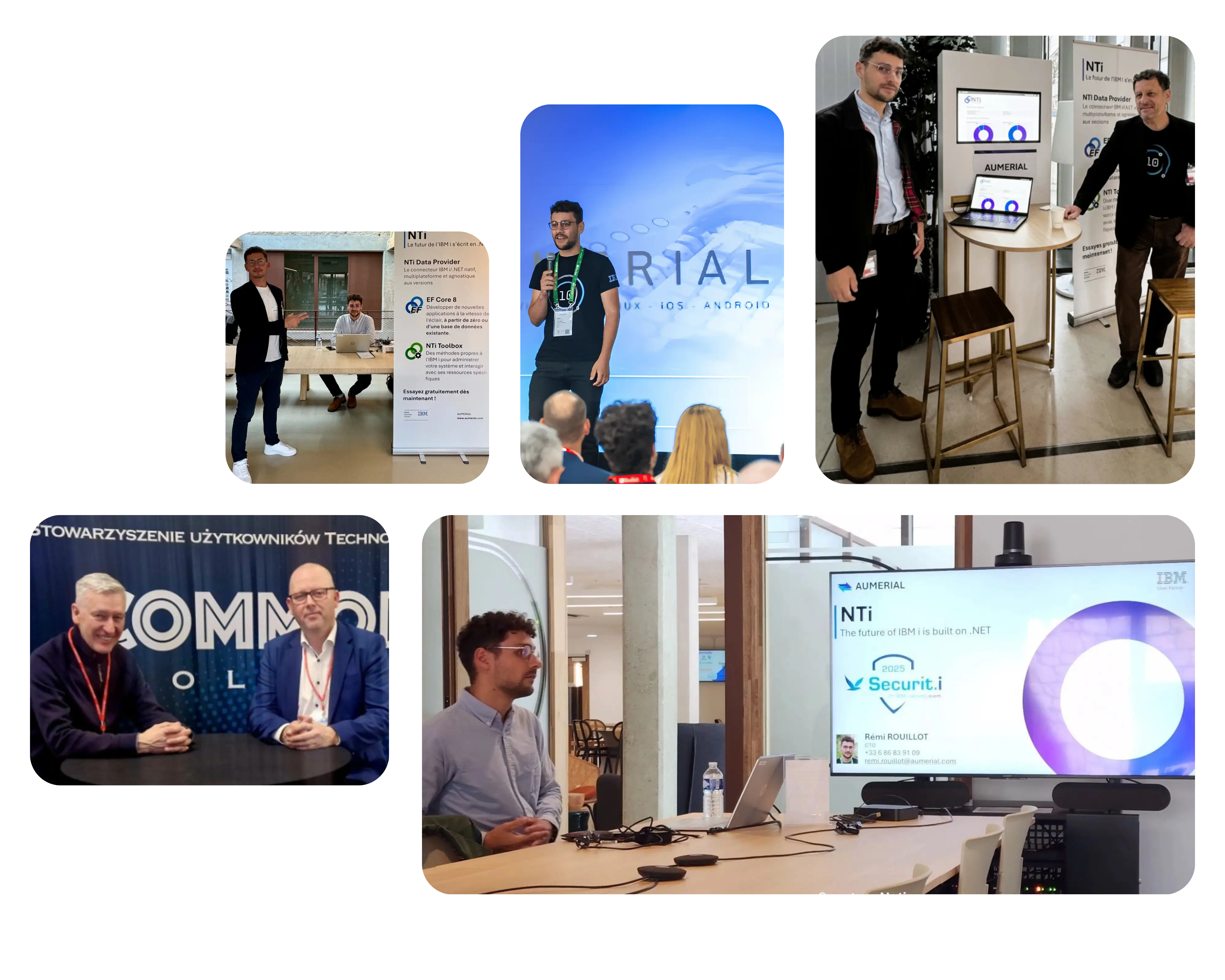 Aumerial team illustrations