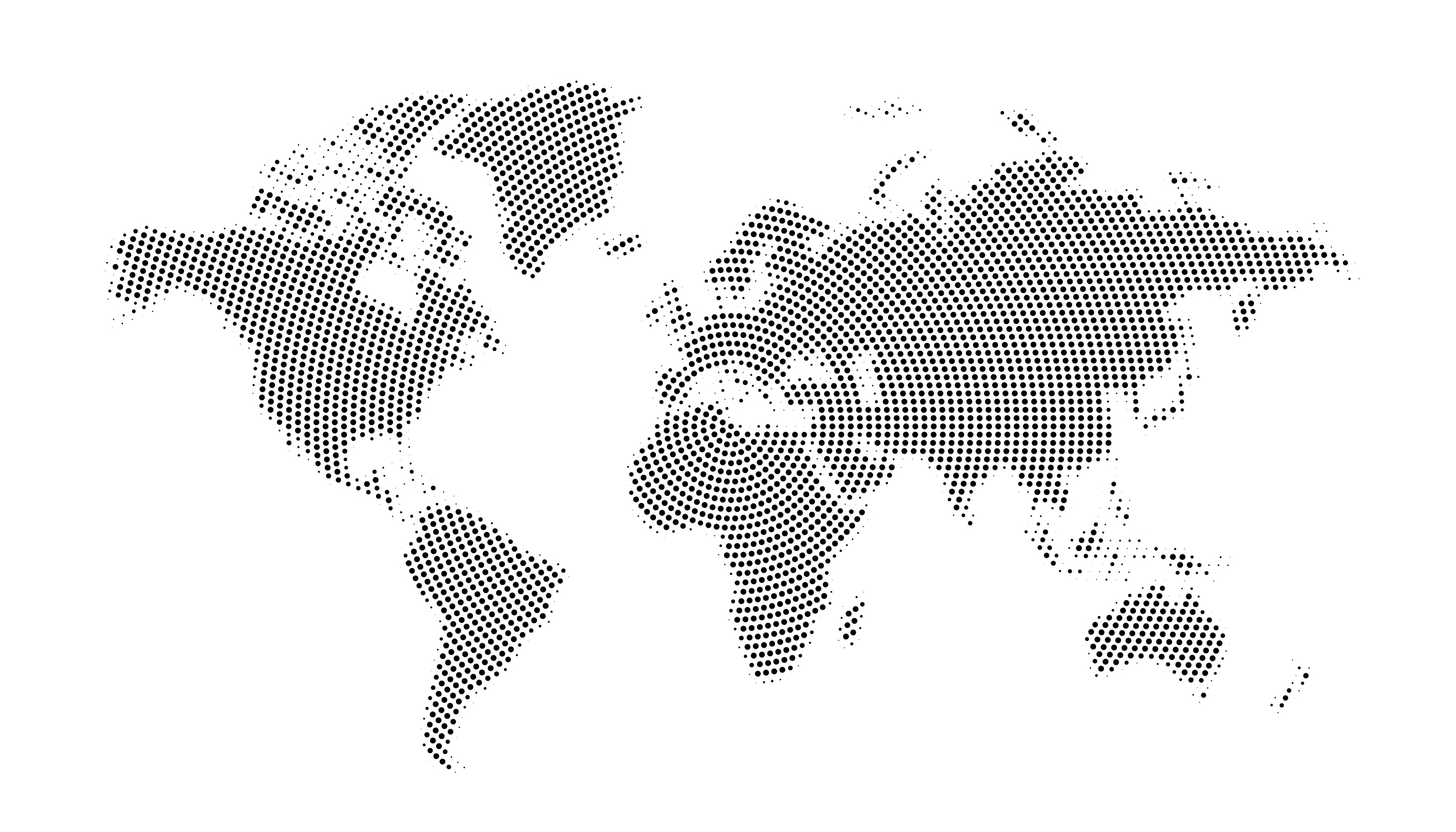 Globe terrestre section contact