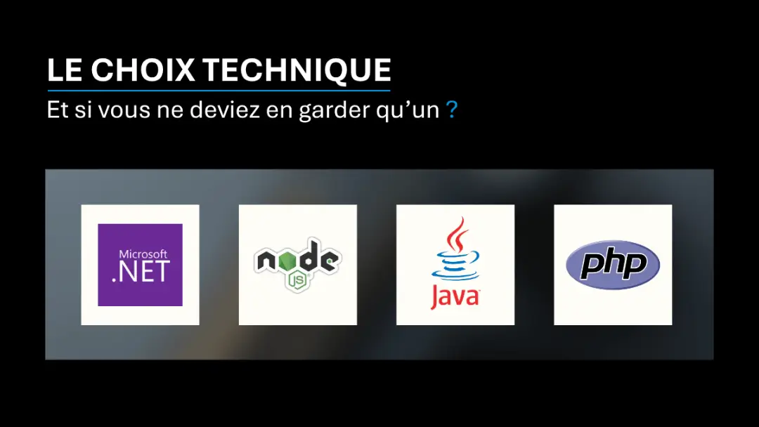 Image principale de l’article « Java, PHP, Node js... Et si la vraie surprise, c'était .NET ?     »