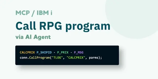 Main image of "Call an RPG Program on IBM i from .NET Using an MCP Server" article