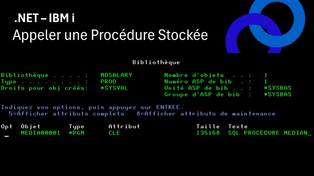 Image principale de l’article « Appeler une procédure stockée SQL IBM i/DB2 for i en .NET avec NTi »