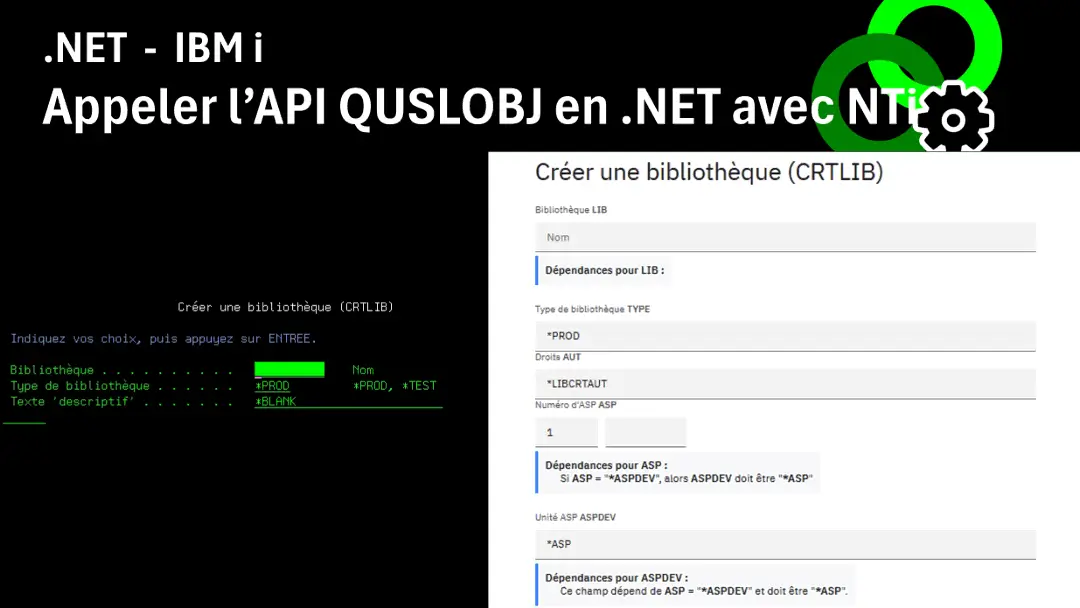Image principale de l’article « Prompter dynamiquement une commande CL IBM i/AS400 avec Blazor et NTi »