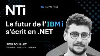 Image principale de l’article « Webinar & Démo: le futur de votre IBM i avec .NET & NTi »