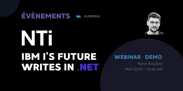 Main image of "Webinar & Demo: The Future of Your IBM i with .NET & NTi" article